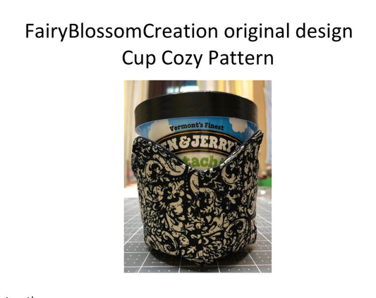 Cup cozy PDF  pattern