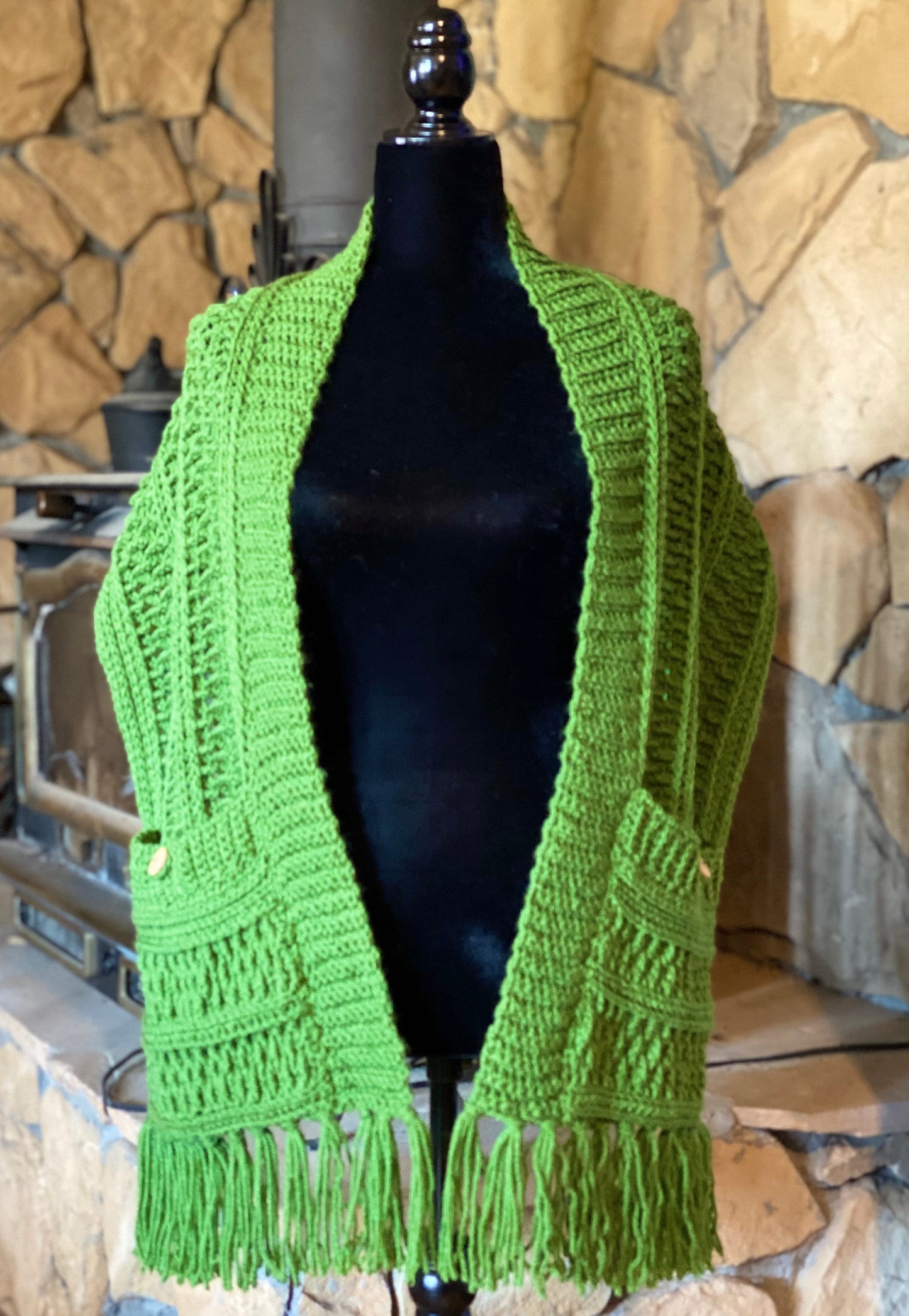 Custom pocket shawl