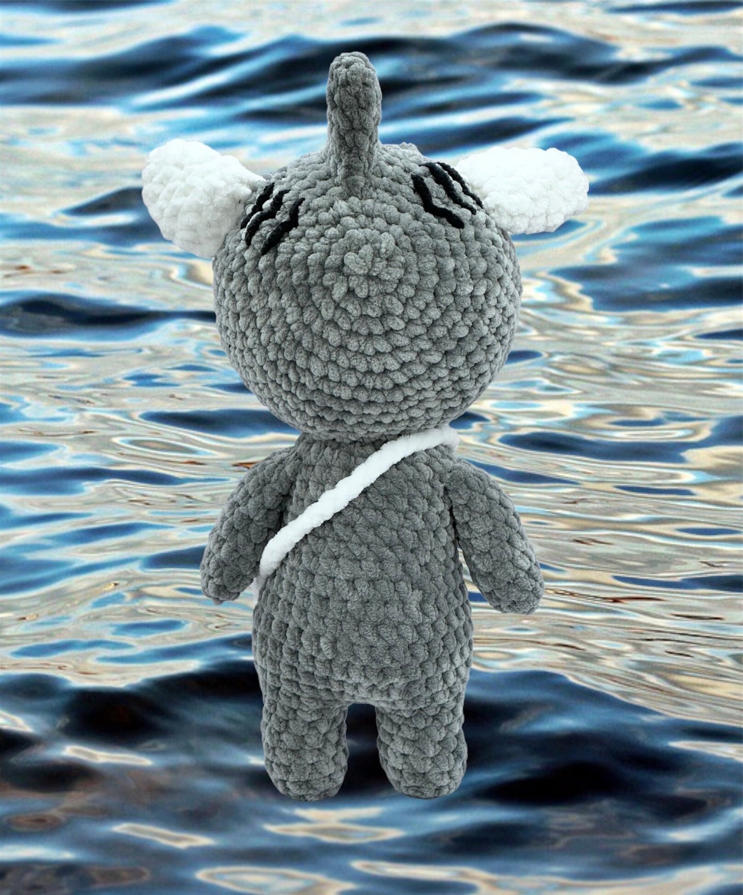 PDF Pattern only - Bubble the shark /kitty in a costume series