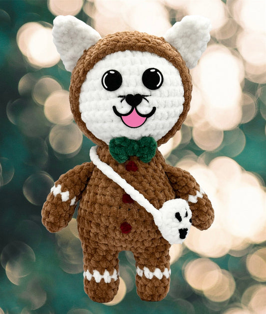 PDF Pattern only - Gingy gingerbread /kitty in a costume series