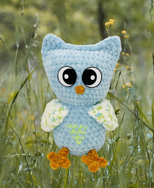 PDF Pattern only - Otto the owl pattern